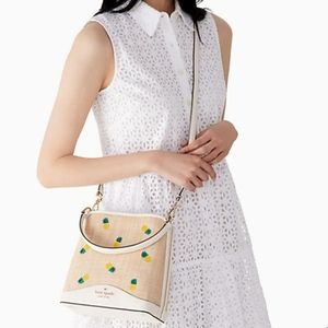 Kate Spade Darcy Small Pineapple Passion Bucket Bag